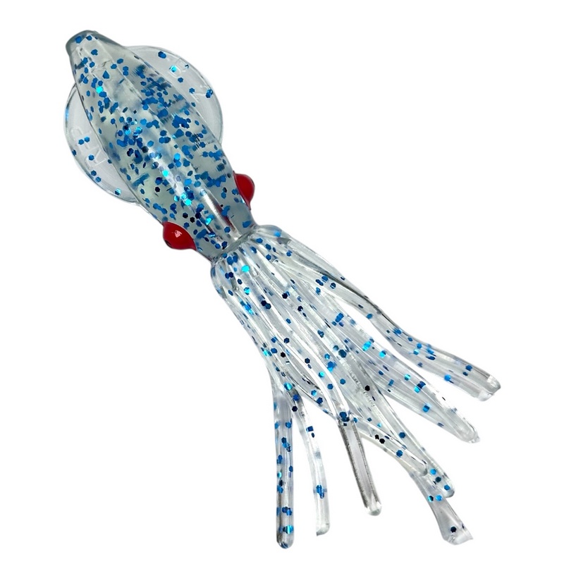Каракатица B2SQUID 12,7 см неоснащ. Clear/Blue Flake/Pink Eyes UV