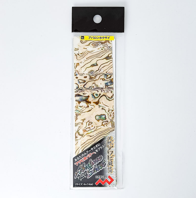 Наклейка голографическая MARUSHIN ABALONE SHEET 4*14.5cm #ABALONE HOKUSAI 141778