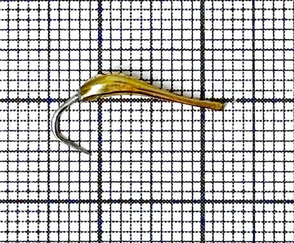 Блесна махалочная Капля P (14мм) (латунь)