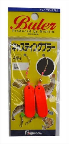 Булер FUJIWARA Casting 06г Fluorescent Red (BC-6K) (уп.2шт) 1531