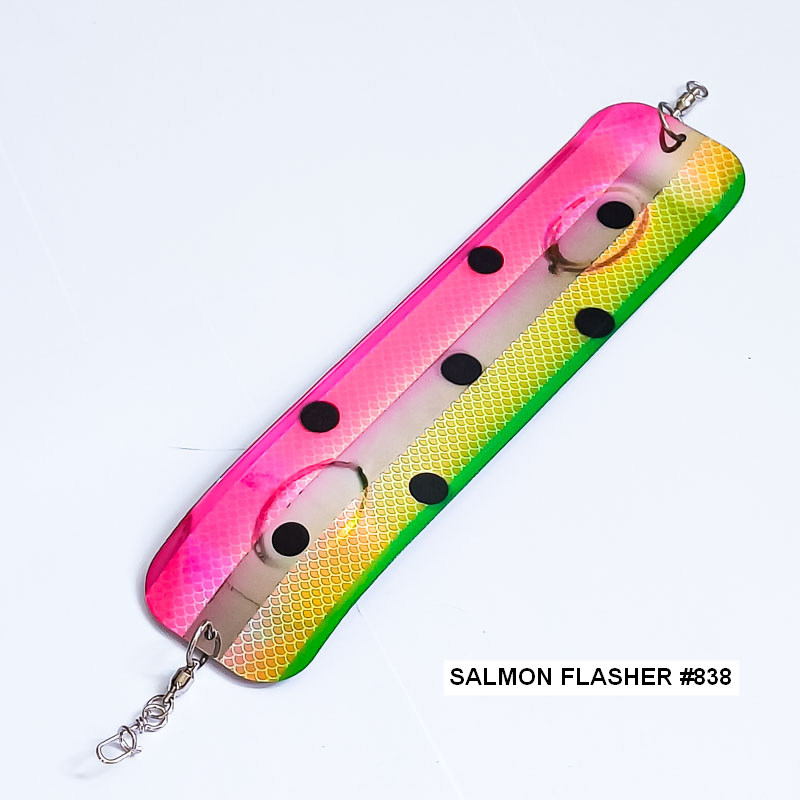 Флешер Salmon Flasher #838 Watermelon Gold UV