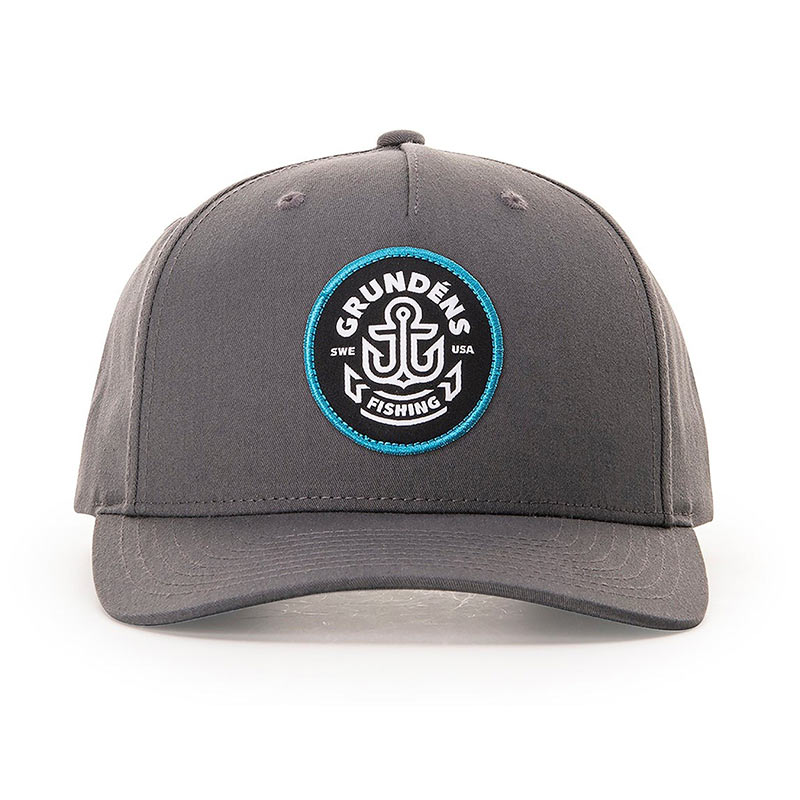 Кепка Grundens Icon Anchor Trucker Charcoal 50369-024-0001