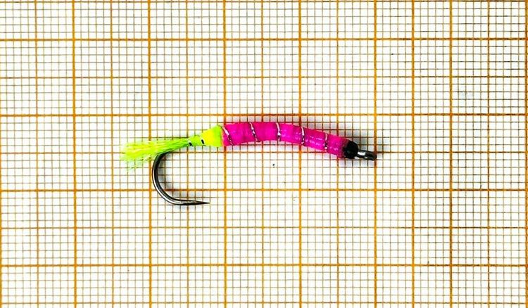 МухоБлесна (30мм) (0.6гр) Pink/L.Green UV (ЕМ) 