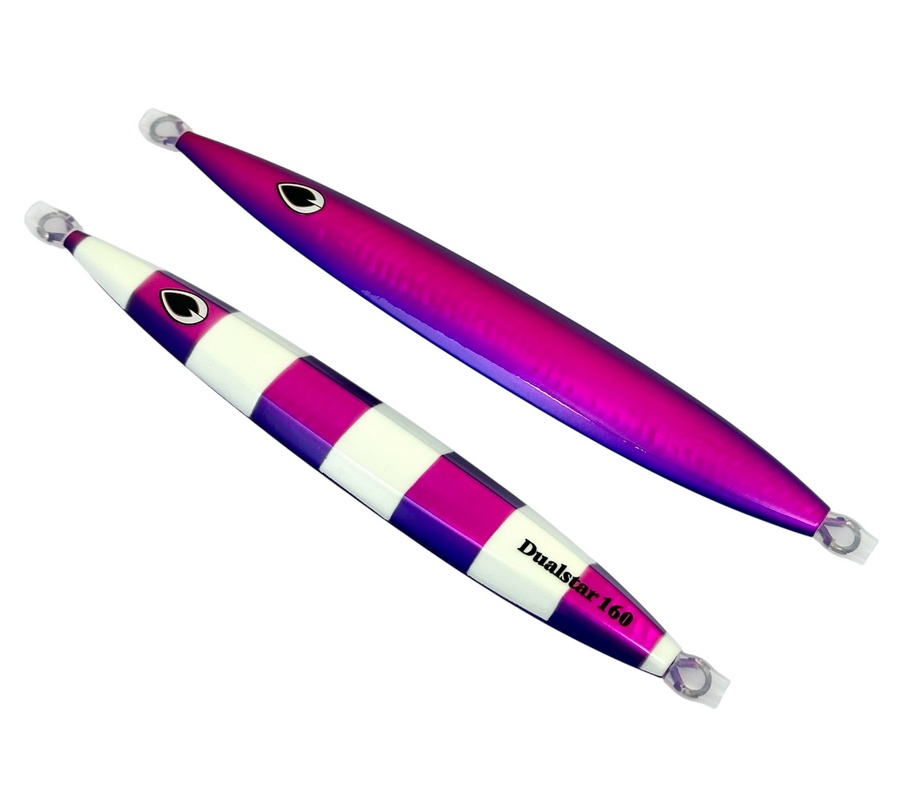 Пилькер BEAT Dualstar 160g #039 PP Zebra Glow 947344 (СИМА. ГОРБУША. КЕТА)