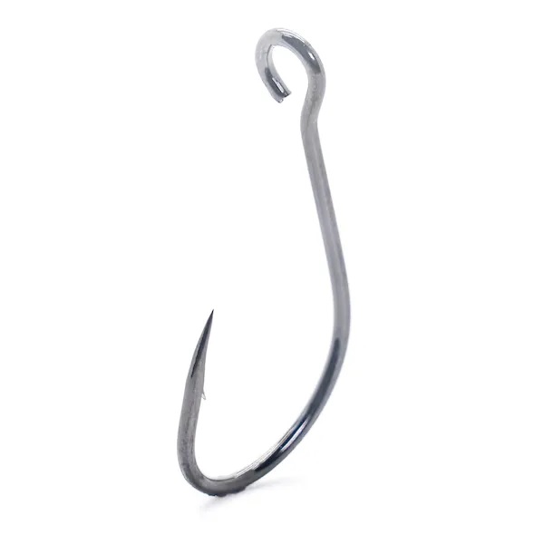 Крючок MUSTAD Big Gun Siwash Hook Open Eye 10848NP #3/0 (BN) (уп.5шт)