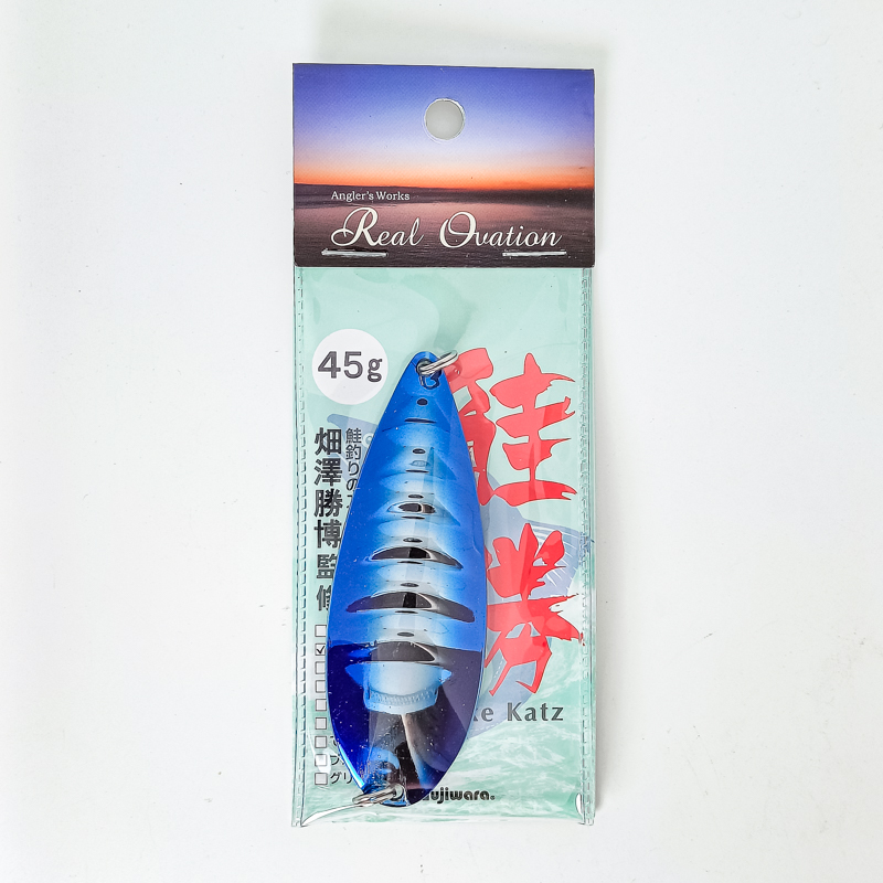 Блесна на кету Fujiwara Real Ovation Sake Katz 45g #Blue 5029