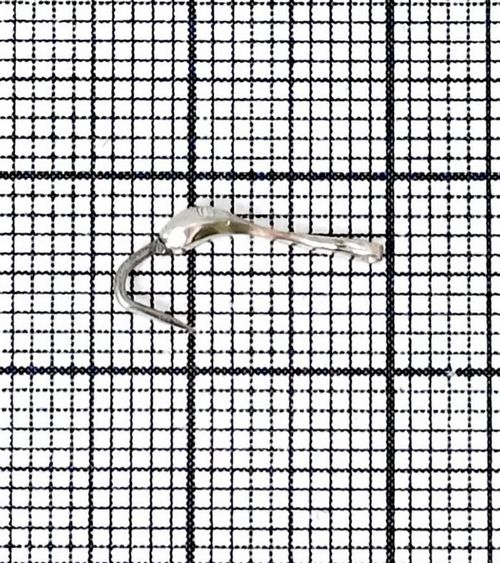 Блесна махалочная Капля граненная P (11мм) (серебро)