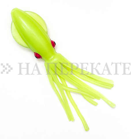 Каракатица B2SQUID 12,7 см неоснащ. Triple Glow Neon Green