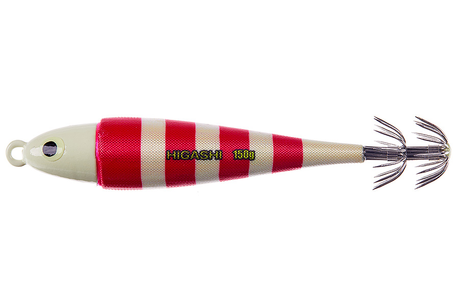 Кальмарница грузовая HIGASHI Squid Cloth sinker 150g #01 Blue Pink-Zebra Glow