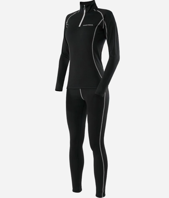 Термобельё женское Finntrail Subzero W 6405 Black_N (L)