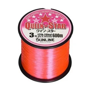 Леска SUNLINE QUEENSTAR #4 0.330mm 8kg 600m PINK (806331)
