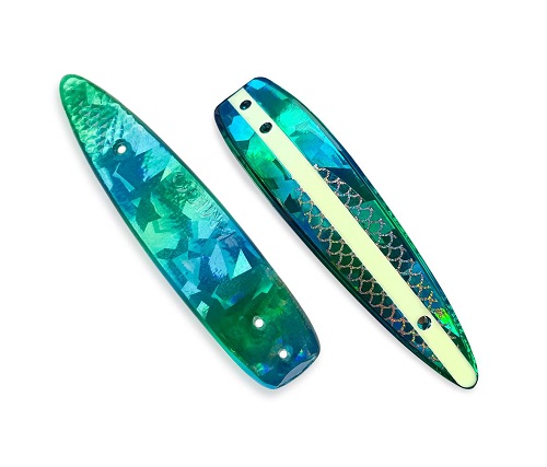 Блесна троллинговая AmiGo 3" #34 UV