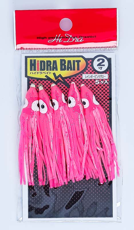 Октопус MARUSHIN HIDRA BAIT 2 60mm RAINBOW PINK (1шт) 2363