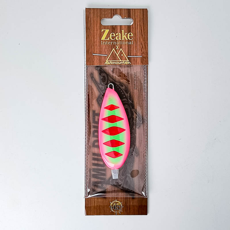 Блесна на кету ZEAKE KAMUI DRIFT 45g 70mm #CHART PINK FULL GLOW 4809