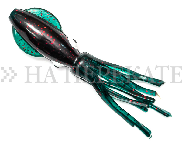 Каракатица B2SQUID 12,7 см неоснащ. Emerald Green/Red Flake