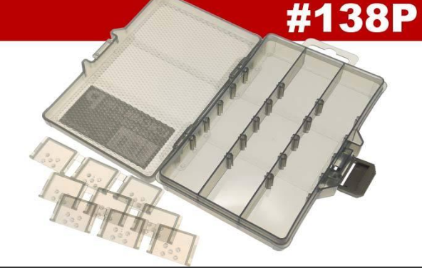 Коробочка для приманок Daiichiseiko MC Case #138 P (138x84x19mm) Foliage Green 332468