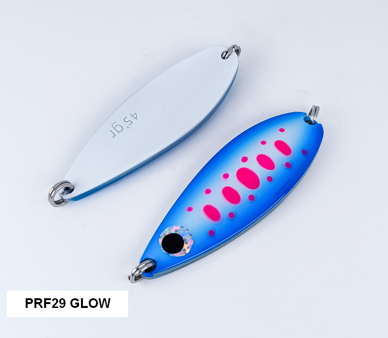 Блесна на кету PF Aki Aji Classic 45g #PRF29 Glow