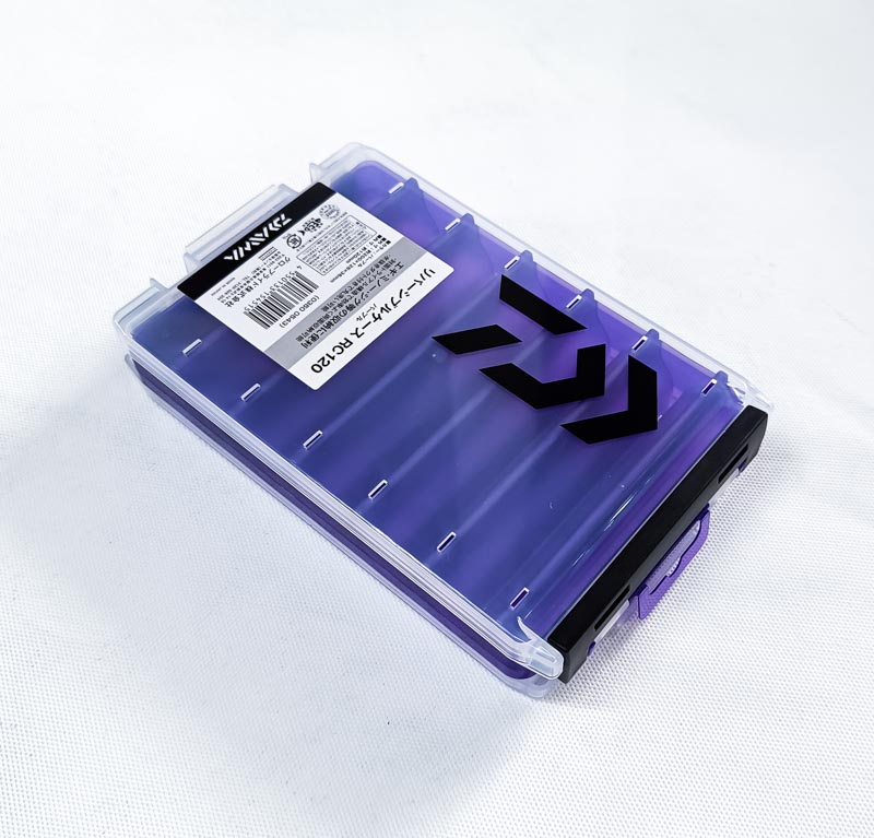 Коробка рыболовная DAIWA Reversible Case RC120 200x126x36mm Purple (0350 0543) 