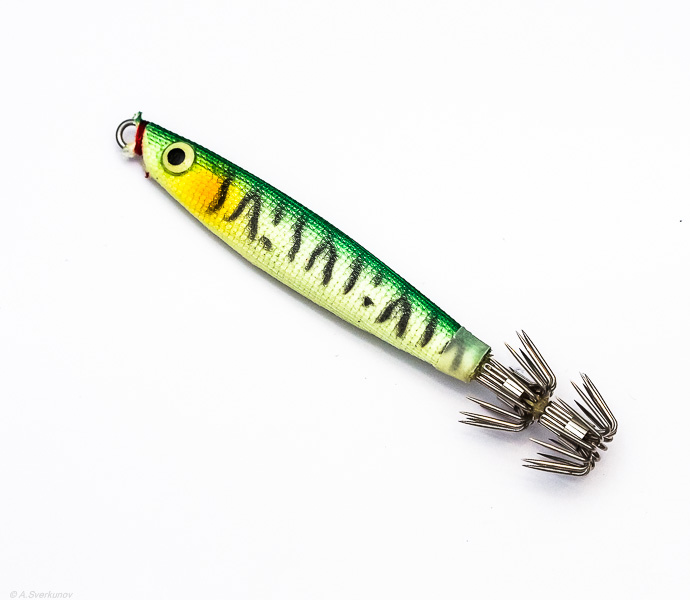 Кальмарница кастинговая FUJIWARA 28g #Mackerel 1013