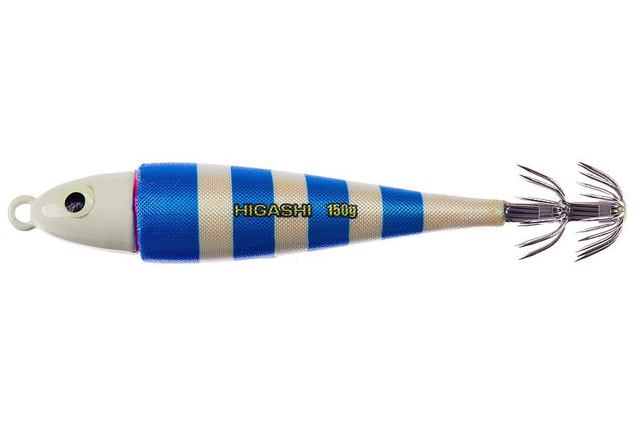 Кальмарница грузовая HIGASHI Squid Cloth sinker 150g #10 Aqua Blue