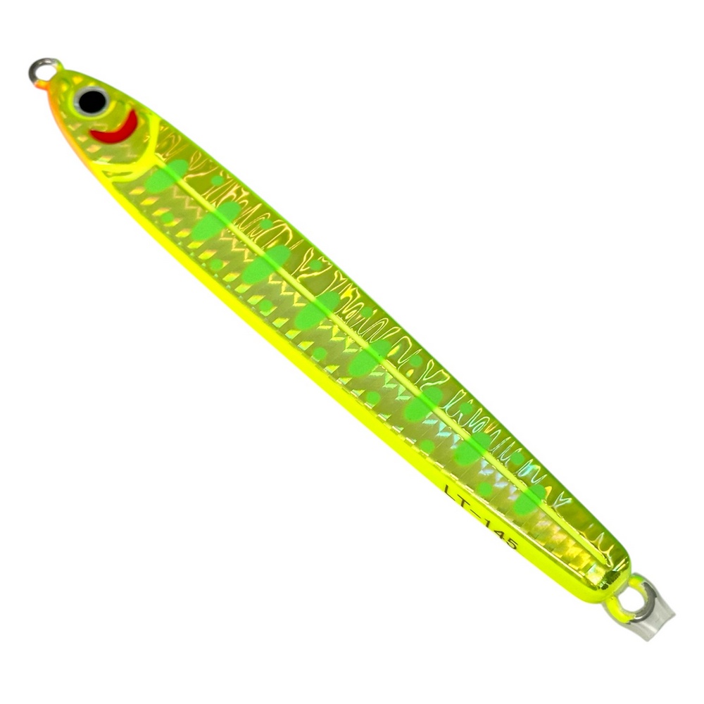 Пилькер OKA CRAFT Jig LT Blossom 145g #Chart Glow Smelt 738855