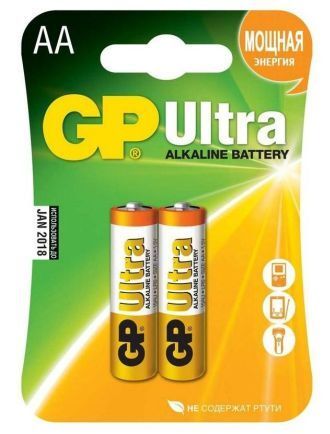 Элемент питания GP LR 6 15AUP Ultra Alkaline BL-2 (2шт)