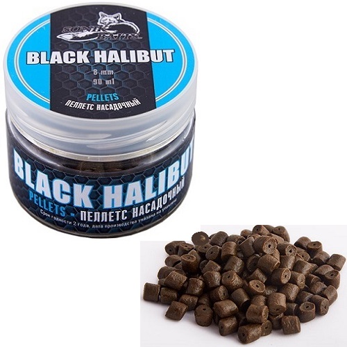 Насадка Sonik Baits BLACK HALIBUT 8mm 90ml 777351