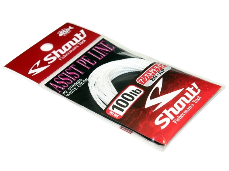 Шнур SHOUT Assist PE Line 89-AP 3m 120lb White 027167