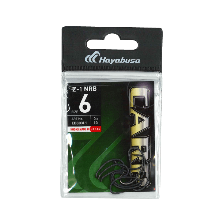 Крючки Hayabusa Carp Z-1 NRB #6 (уп.10шт)