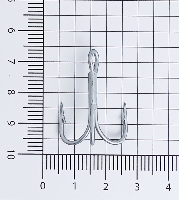 Крючок тройник VMC Teaser Hooks #1 (50/PK RD-TH1-50)