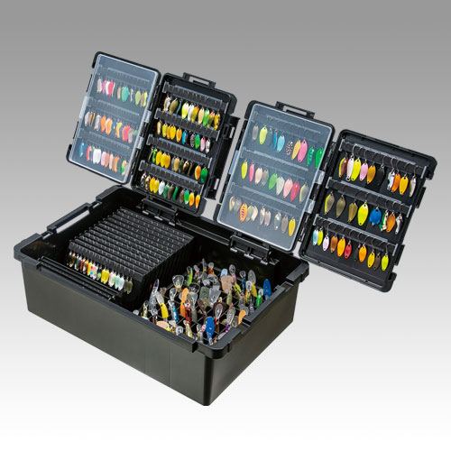 Коробка для приманок MEIHO TRANSFORM A BLACK (361×246×111mm) 7106