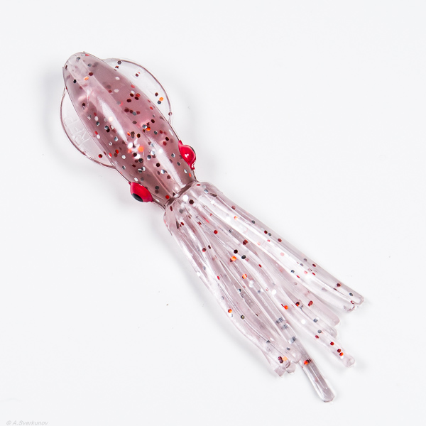 Каракатица B2SQUID 12,7 см неоснащ. Light Gray/Red&Silver Flake