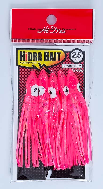 Октопус MARUSHIN HIDRA BAIT 2.5 75mm RAINBOW PINK (1шт) 2370