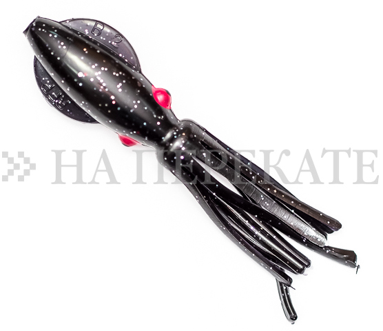 Каракатица B2SQUID 12,7 см неоснащ. Black/Silver Flake/Pink Eyes