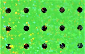 Наклейка Suteki Green Holo Crystal Black Dots PK-8652 5x30cm 4658