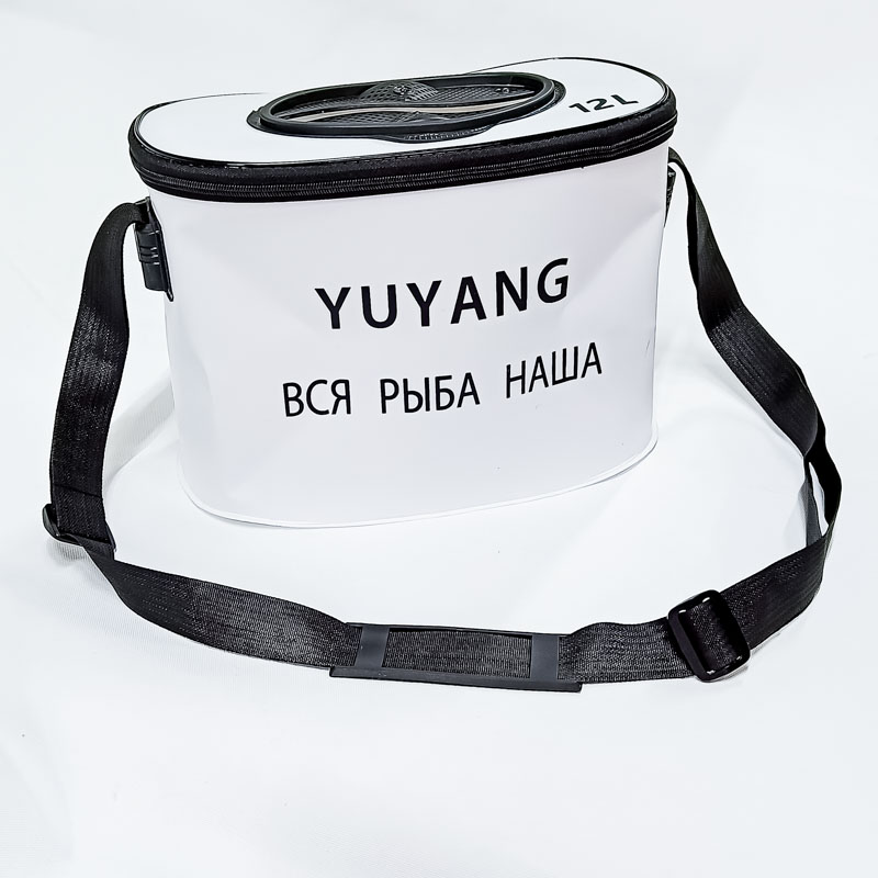 Кан рыболовный YUYANG 12L (белый)