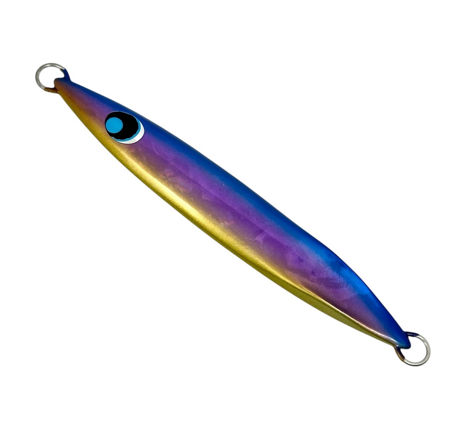 Пилькер UROCO Jig Center Short 145g #262AWG Blue Purple/HD Glow 100591 (СИМА. ГОРБУША. КЕТА)
