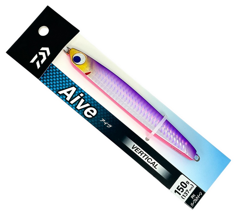 Пилькер DAIWA Aive Vertical 150g #PH Purple Queen 455162 (СИМА. ГОРБУША. КЕТА)