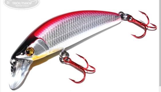 Воблер ITO CRAFT Emishi Custom Minnow 3.8g 50mm #RS