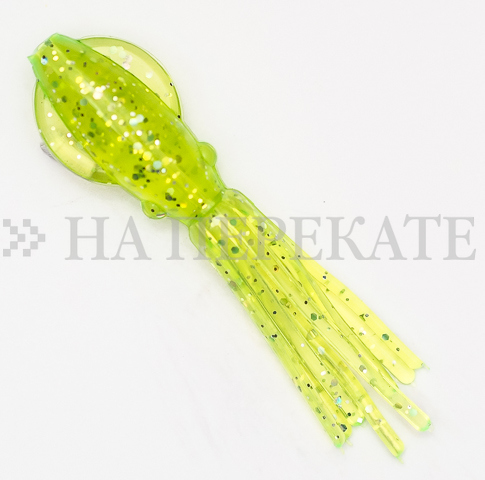 Каракатица B2SQUID 7,62 см Mini неоснащ. Chartreuse/Silver flake