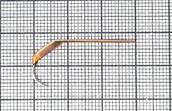 Блесна зубаринно-наважья Мачете 30мм (каро-розовое каро) (Хохол) Х-103