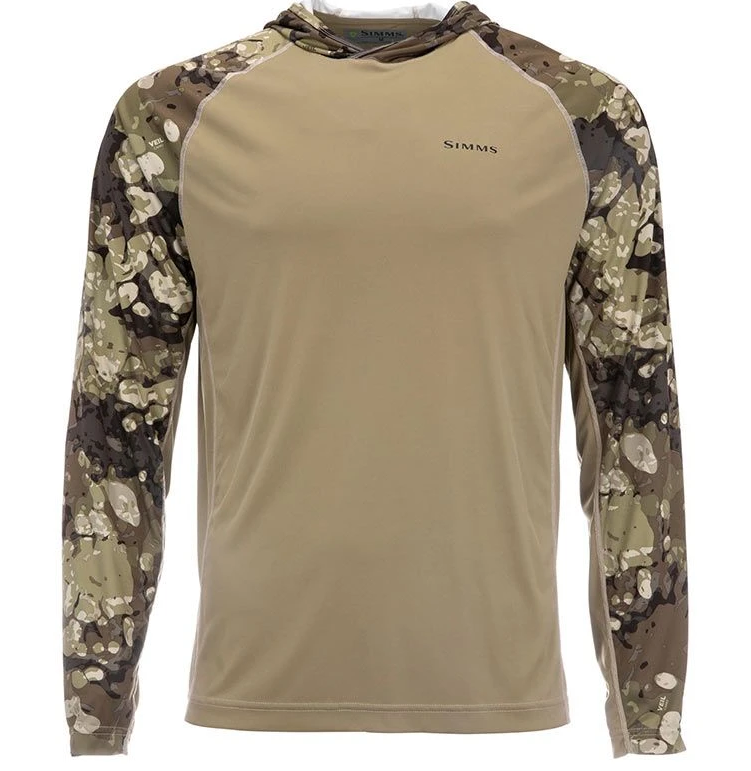 Термофутболка SIMMS Bugstopper Solarflex Hoody (Riparian Camo) XXXL