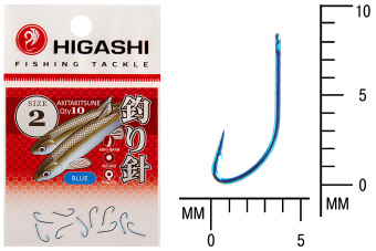 Крючок HIGASHI Akitakitsune ringed 