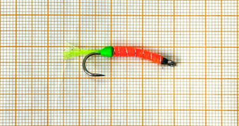 МухоБлесна (30мм) (0.7гр) OrangeGreen Glow UV (ЕМ)