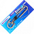 Страховочный тросик с карабинами SHIMANO RP-001K Smokie 745316