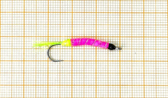 МухоБлесна (30мм) (0.8гр) PinkChartreuse UV (ЕМ)