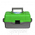 Ящик рыболовный 3-х полочный Helios (зеленый)