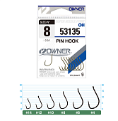 Крючок OWNER Pin Hook #6 (8шт) 53135