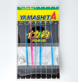Снасть на кальмара YAMASHITA Ika Pro Sabiki Pika 14cm 14-1-6-A (641-820) строчка