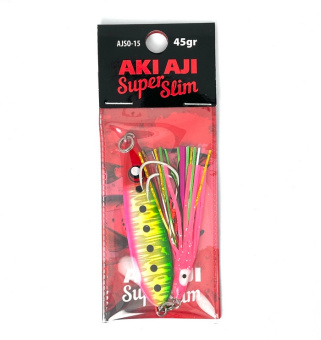 Блесна на кету Aki Aji Super Slim Set 45g ASJO-15 2